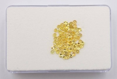Auktion 374<br>ca.  3 Karat gelbe Saphire [1]