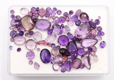 Auktion 374<br>ca. 90 Karat Amethyste [1]