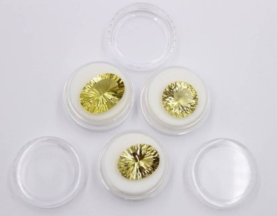 Auktion 374<br>3 Lemon-Citrine, zus. ca. 33,5 Karat [1]