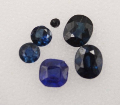 Auktion 374<br>blaue Saphire, ca. 1,95 [1]