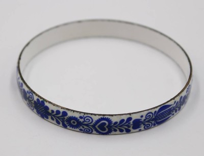 Auktion 374<br>Emaille-Armreif, Michaela Frey ?, D-6,8cm [1]