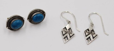 Auktion 374<br>2 Paar div. Ohrschmuck, Silber, zus. ca. 5,5gr., ca. L-3cm [1]