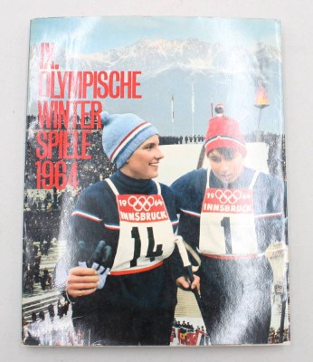 Auktion 374<br>Bildband „IX. Olympische Winterspiele 1964“ als Sonderdruck der Bunten Illustrierten [1]