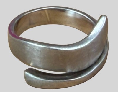 Auktion 374<br>modernistischer Silberring-925-, sign. Roberta Bottega (Juwelier Karlsruhe), RG 56, 6,91 gr. [1]