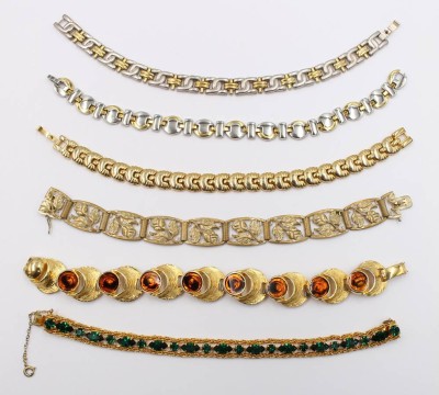 Auktion 374<br>6x div. Modeschmuck-Armbänder [1]