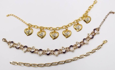 Auktion 374<br>3x Modeschmuck-Armbänder [1]