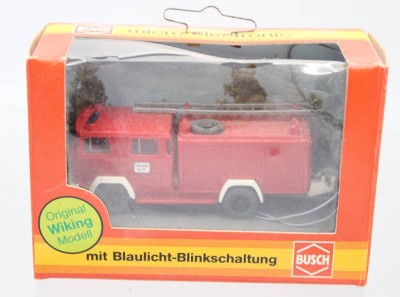Auktion 374<br>Wiking Magirus LF 16 Feuerwehr-Löschfahrzeug , 1:87, orig. Karton [1]