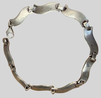 Auktion 374<br>Silber-Armband (geprüft), L-19 cm, 10,66 gr [1]