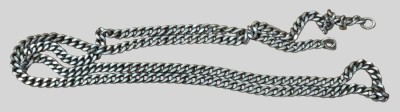 Auktion 374<br>lange massive Silber-925- Halskette, L-80 cm, 41,51 gr. [1]