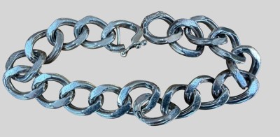 Auktion 374<br>massives Silber-800- Armband, L-ca. 20 cm, 33,03 gr. [1]