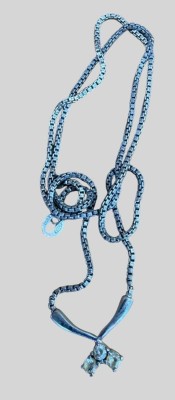 Auktion 374<br>Feines Silbercollier-925-, Italy, L-37 cm, 3,5 gr [1]