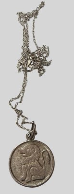 Auktion 374<br>feines Halskettchen, Silber-835- mit kl. Sternzeichenanhänger, Löwe, 1,88 gr [1]