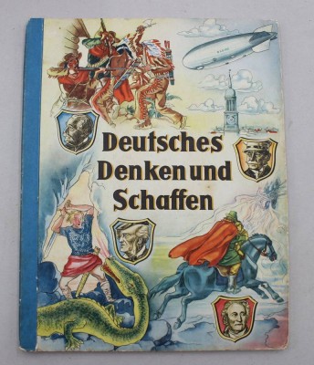 Auktion 374<br>Sammelbilderalbum „Deutsches Denken und Schaffen