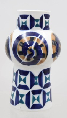 Auktion 374<br>markante Sargadelos-Porzellanvase, H-19cm [1]