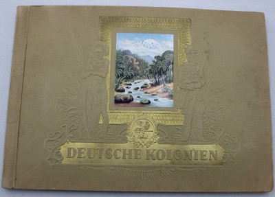 Auktion 374<br>Sammelbilderalbum, Deutsche Kolonien, komplett [1]