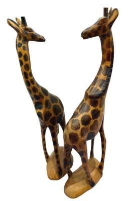 Auktion 374<br>Paar Giraffen, H-30 und 31,5 cm [1]