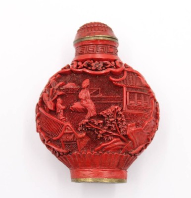 Auktion 374<br>Snuffbottle, China, ca. H-6,5cm [1]