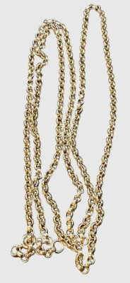 Auktion 374<br>lange Silber-Halskette, undeutl. gepunzt, L-80 cm, 20,78 gr., geprüft [1]