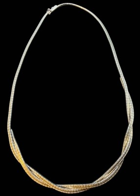 Auktion 374<br>Silber-Halskette-925-, L-43 cm, 24,64 gr. [1]