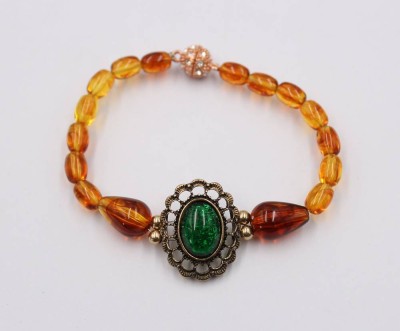 Auktion 374<br>Modeschmuck-Armband, Magnetschließe, ca. L-18cm [1]