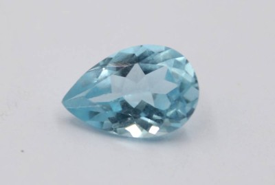 Auktion 374<br>Blautopas, Tropfenform, ca. 3,7 Karat [1]