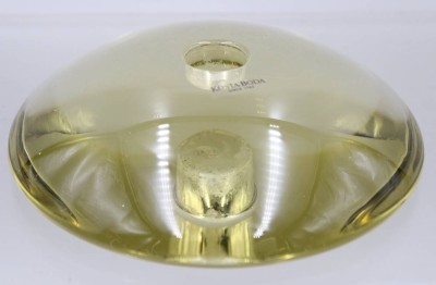 Auktion 374<br>Leuchter, Kosta Boda, Entw.  Anne Nilsson, ca. H-4cm D-14cm [1]