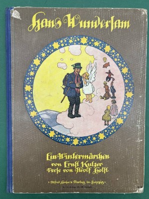 Auktion 375<br>Hans Wundersam. Ein Wintermärchen von Ernst Kutzer. Verse von Adolf Holst Verlag Alfred Hahn um 1925 [1]