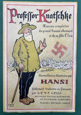 Auktion 375<br>Professor Knatschke - oeuvres complètes du grand savant allemand et de sa fille Elsa, HANSI, 1946, Satire, PP, guter Zustand [1]