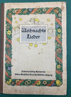 Auktion 375<br>Weihnachtslieder - Auswahl der bekanntesten Weihnachtslieder - bearbeitet für Gesang und Klavier -1947,29,5x21 cm [1]