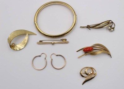 Auktion 375<br>kl. Konvolut Doublé-Schmuck [1]
