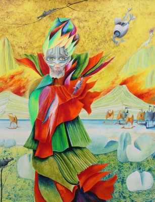Auktion 375<br>Jan Tom VAN DEN BERGEN (1938-2008), abstrakt, Öl/Leinwand, gerahmt, RG 58 x 48cm [1]
