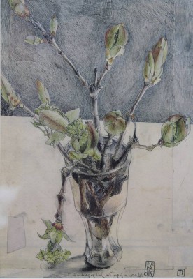 Auktion 375<br>Kunstdruck, Horst Jansen, ger. /Glas, RG 41 x 31cm [1]
