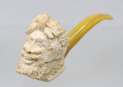 Auktion 375<br>antike Meerschaumpfeife, Altersspuren, L-17cm [1]
