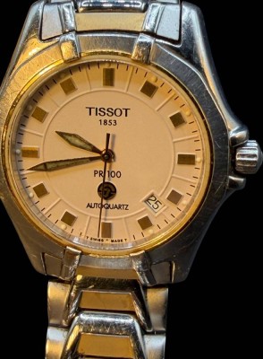 Auktion 375<br>Quartz HAU Tissot PR 100 p680/780 autoquartz, in OVP, Papiere, sehr guter Zustand [1]