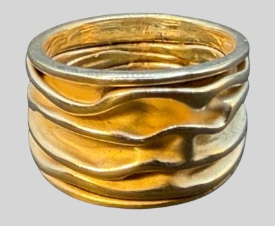 Auktion 375<br>breiter Silberring-925-, 7,1 gr, RG 57 [1]