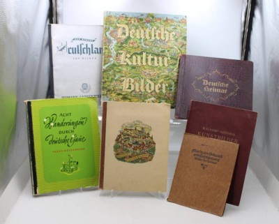 Auktion 375<br>7x  div. Sammelalben, Thema Deutschland, 1x nicht komplett [1]
