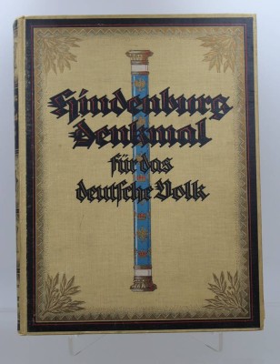 Auktion 375<br>Hindenburg-Denkmal für das deutsche Volk [1]