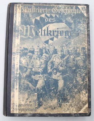 Auktion 375<br>Illustrierte Geschichte des Weltkrieges 1914/19, Alters-u. Gebrauchsspuren [1]