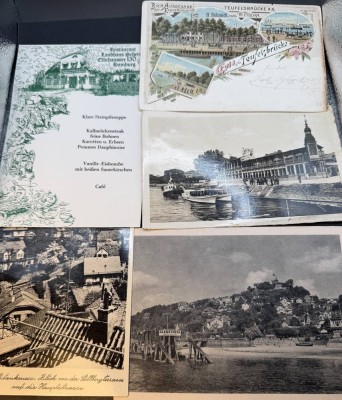 Auktion 375<br>20 Postkarten aus Hamburg, hpts. Blankenese und Altona, tw. gelaufen [1]