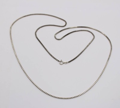 Auktion 375<br>lange 925er Silberkette, ca. 88cm, 19,5gr. [1]