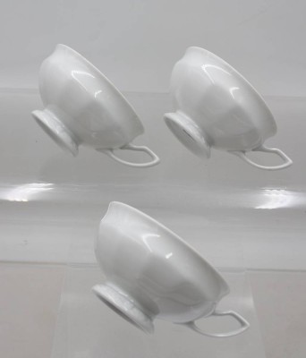 Auktion 375<br>3x Teetassen,  Form „Maria“ von Rosenthal, ca. H-5,8cm [1]