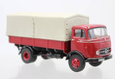 Auktion 375<br>Mercedes-Benz LP 911 mit Pritsche und Hochplane, 1:43 von Premium ClassiXXs [1]