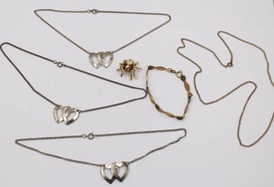 Auktion 375<br>kl. Konvolut div. Modeschmuck [1]