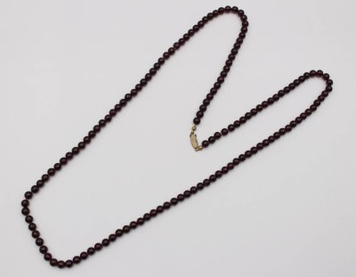 Auktion 375<br>Halskette, Granat, ca. L-84cm [1]