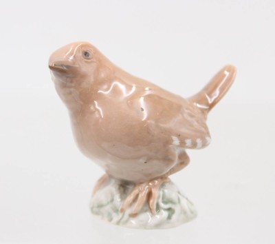 Auktion 375<br>Zaunkönigs, Bing & Gröndahl, Modellnummer 1853, Entw. Knud Kyhn, ca. H-5,5cm [1]