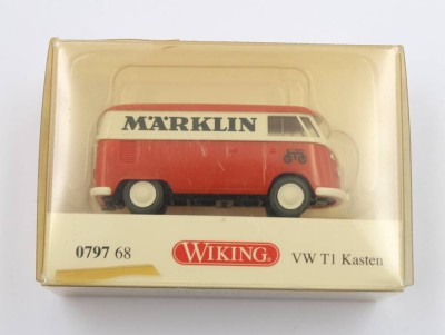 Auktion 375<br>Wiking VW T1 Kastenwagen, 1:87, Märklin Aufschrift [1]