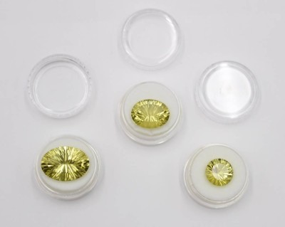 Auktion 375<br>3x div. Lemon-Citrine, zus. ca. 35 Karat [1]