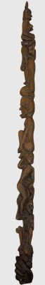 Auktion 375<br>Ritualstab , Tunggal Panaluan? , Sumatra, L-51 cm, Ende 19.Jhd? [1]