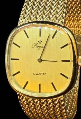 Auktion 375<br>Quartz Armbanduhr 