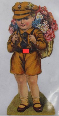 Auktion 375<br>Oblate aus der Zeit des 3. Reiches, HJ-Junge, ca. H-12cm [1]
